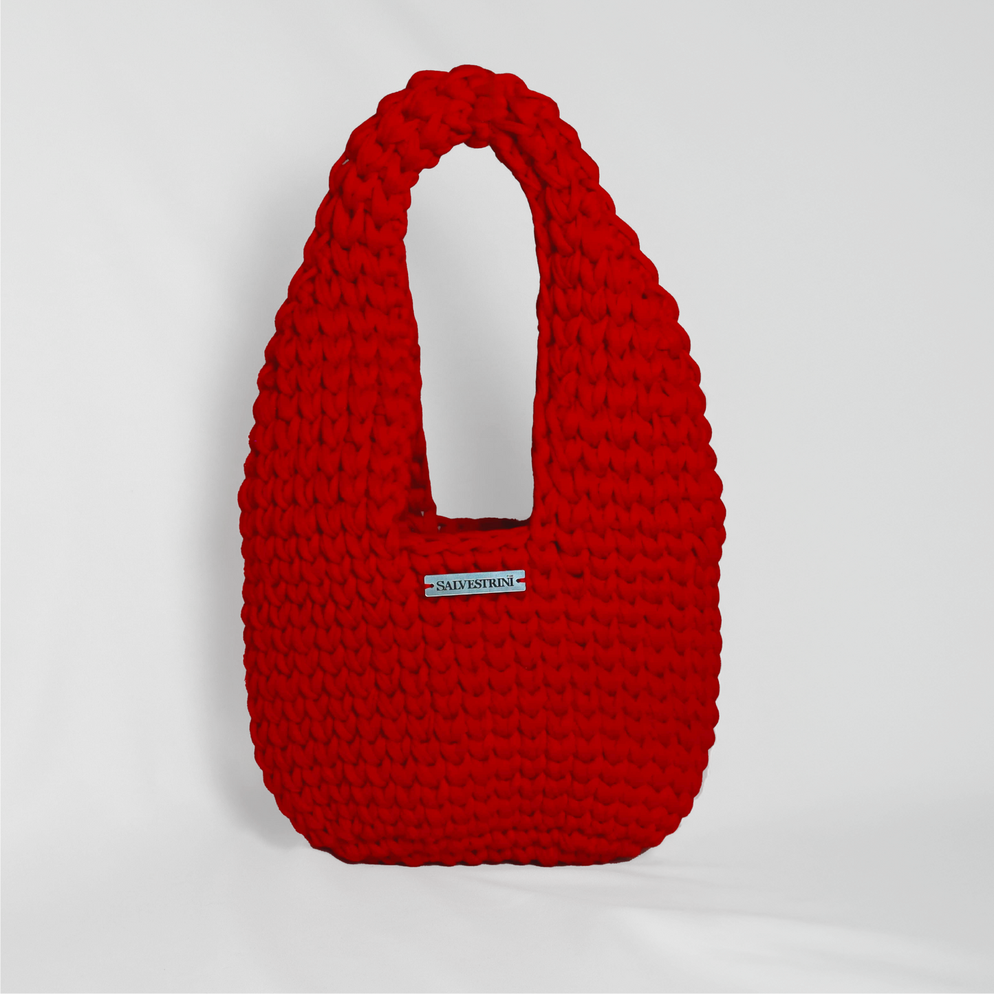 Red Crochet Handbag