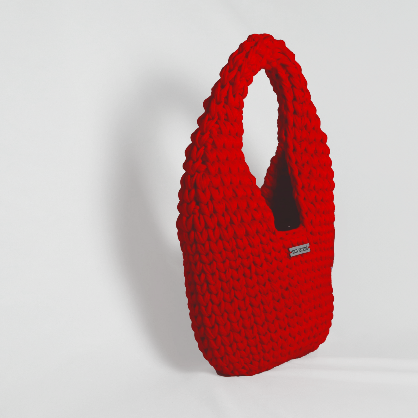 Red Crochet Handbag