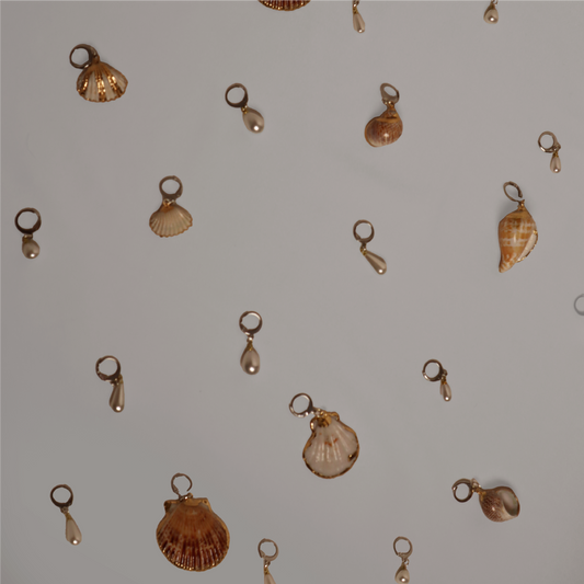 Mini Seashell Charms (set of 5 mystery charms)