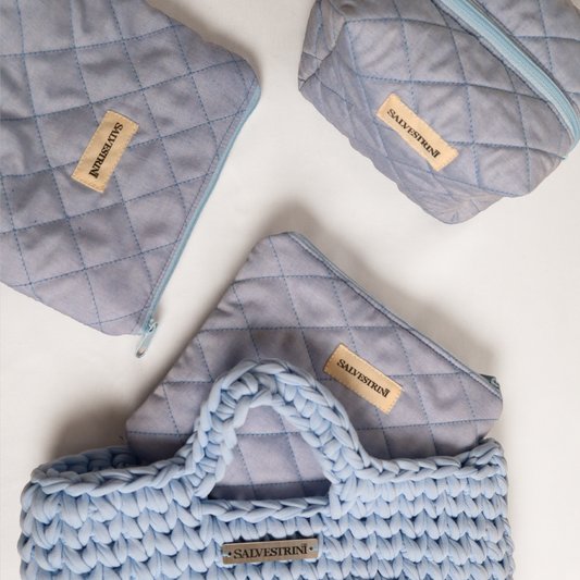 Baby Blue Mini Pouch