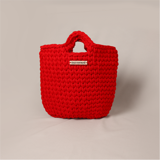 Red Mini Crochet Bag