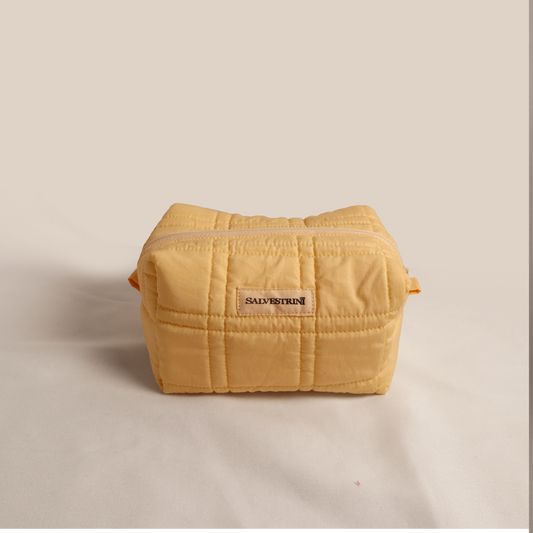 Butter Yellow Cosmetic Bag