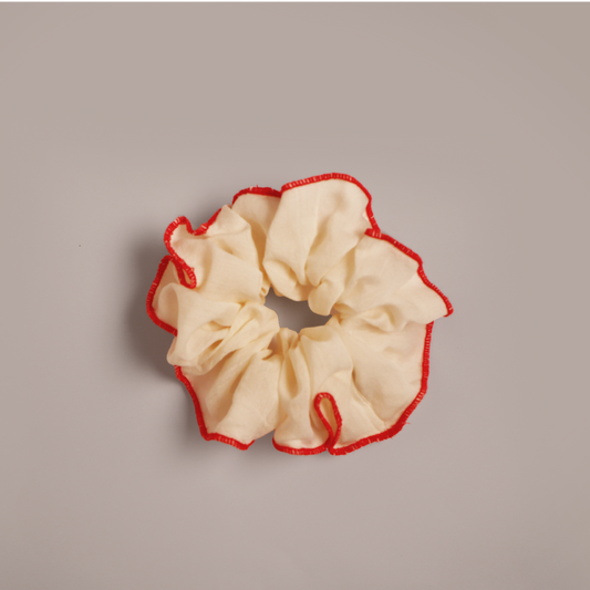 Pop of Red Scrunchie