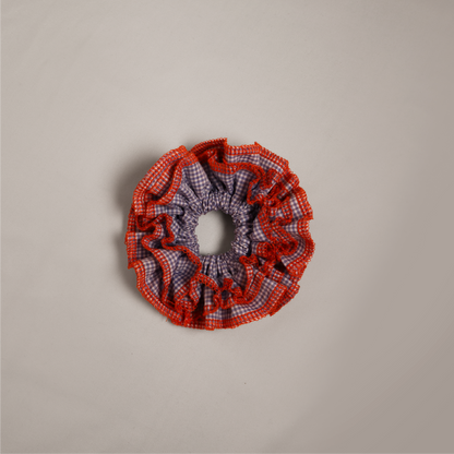 Statement Scrunchie (Gingham)